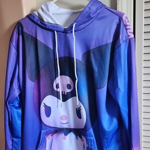 Purple and Blue Character Hoodie Still In Package